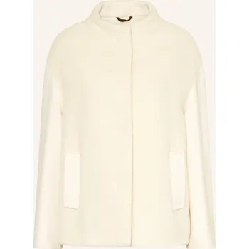 Dámský kabát Icons Cinzia Rocca Dámská Bunda S Alpakou, krémová, 36