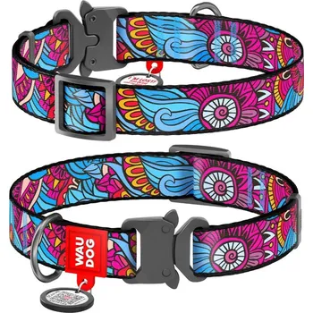 Obojek pro psa WAUDOG Nylon obojek 3,5 × 46–70 cm Summer