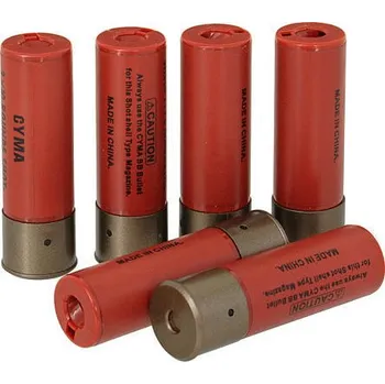 Airsoft CYMA Sestava 6 zásobníků na 30BB do brokovnice [CM]