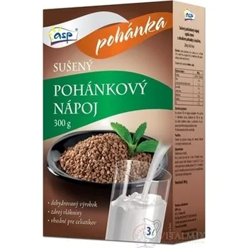 Instantní nápoj asp Pohankový NÁPOJ sušený, s inulinem, 300 g