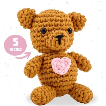 Plaid Bucilla - Sada na háčkování Amigurumi druh: Medvěd Billy