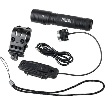 Svítilna Taktická svítilna RT02 až 1200 lm - černá, DAŽBOG