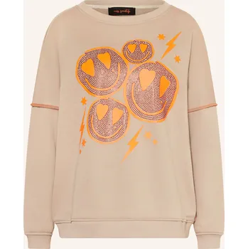 Dámská mikina Miss Goodlife Dámská Mikina S Ozdobnými Kamínky, béžová /...