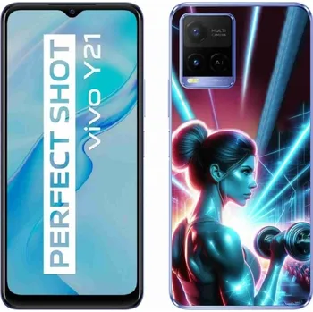 Pouzdro na mobilní telefon Gelový kryt mmCase na Vivo Y21/Y21s/Y33s - posilování