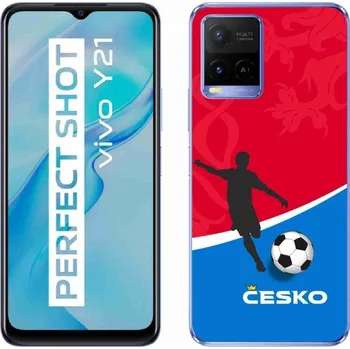 Pouzdro na mobilní telefon Gelový kryt mmCase na Vivo Y21/Y21s/Y33s - fotbal Česko