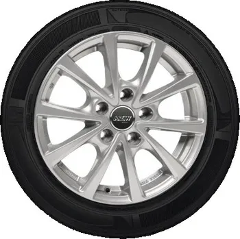 Zimní osobní pneu Zimní kompletní kolo AZW Peak 5,5x15 5/100/40 A1 SB
