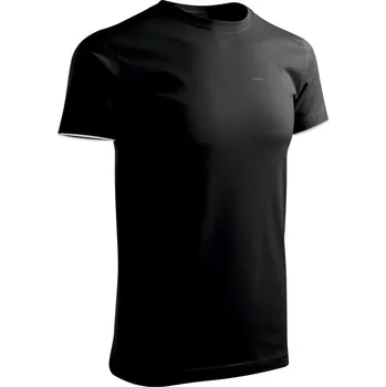 Pánské tričko Pánské tričko SCHARF S00304/01 bavlněné, krátký rukáv, černá, velikost XXL