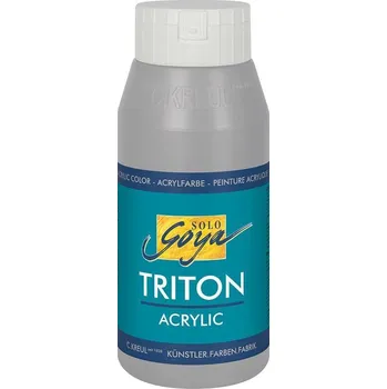 Olejová barva KREUL Akrylová barva TRITON SOLO GOYA, neutrální šedá, 750 ml, KREUL 566178