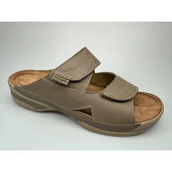 Dámská zdravotní obuv MEDISTYLE LUCY 5L-E14 pantofel hnědý, hnědá - 42