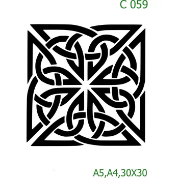 Šablona C 059 - A5 , Lepící fólie