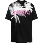DSQUARED2 Palms Black tričko S Černá