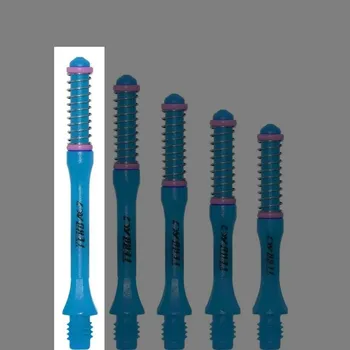 Příslušenství pro šipky Násadky na šipky Cuesoul TERO AK7 Slim modré, délka 43,5mm (F)