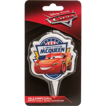 Svíčka Dortová svíčka Blesk Mcqueen