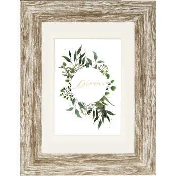 Rám na obraz Hama rámeček plastový CHALET, hnědá, 20x30 cm