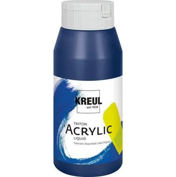 Výtvárné potřeby KREUL Akrylová barva TRITON SOLO GOYA, Phthalo modrá, 750 ml, KREUL 566351