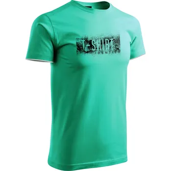 Pánské tričko Pánské tričko SCHARF S00303/50 bavlněné, krátký rukáv, mentolová, velikost XL