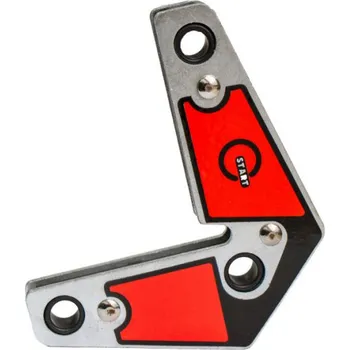 Úhloměr Rohový magnetický úhelník 60, 90 a 120°, nosnost 9 kg - QJ6012