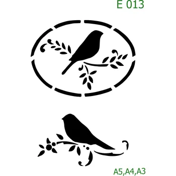Šablona E 013 - A4 , Lepící fólie