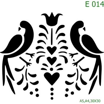 Šablona E 014 - A4 , Lepící fólie