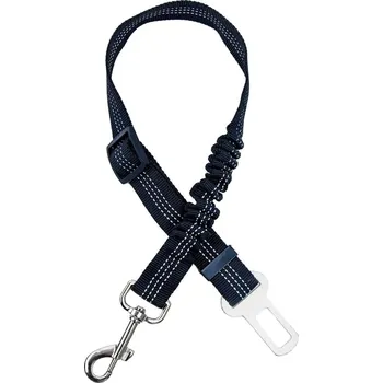 Obojek pro psa Bezpečnostní pás pro psy do auta Černá