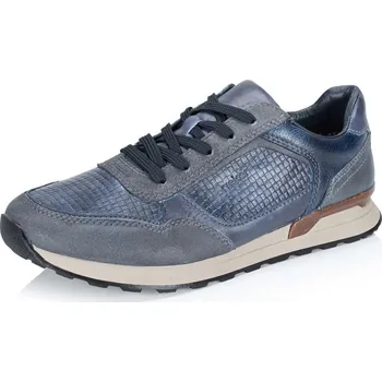 Pánské polobotky Pánské polobotky RIEKER U0311-15 modrá W5 44