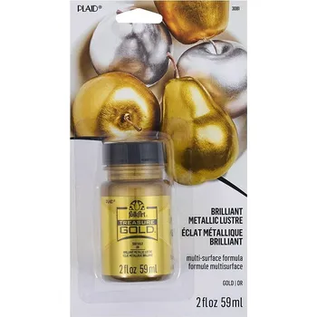 Speciální výtvarná barva FolkArt Treasure Gold - Metalická barva s intenzivním leskem 50 ml