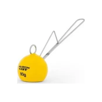 Rybářský háček Olověná Zátěž Black Cat Cat Ball Dead or Alive System Yellow 80gr