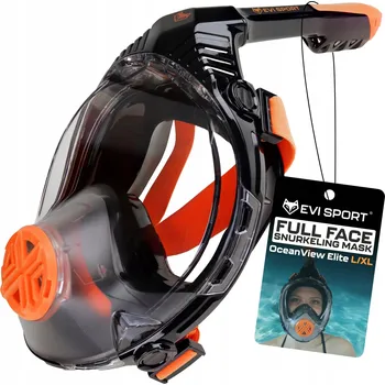 Potápěčská maska Maska na potápění plavání šnorchlování celotvářová neparující Pro L/XL