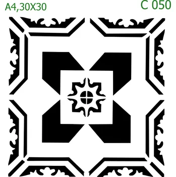 Šablona C 050 - 30 x 30 cm , Nelepící folie