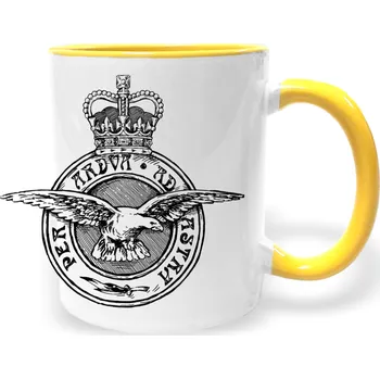 Hrnek - Royal Air Force (RAF) Barva: Žlutá