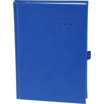 Diář Diář týdenní A5 Color - koženka modrá