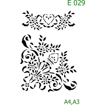 Šablona E 029 - A3 , Nelepící folie