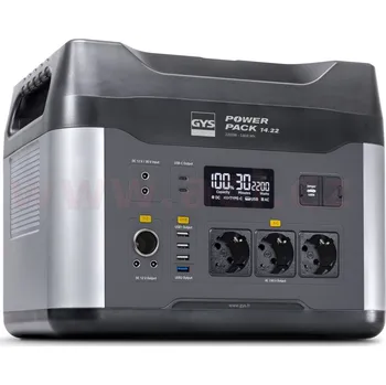 Powerbanka nabíjecí stanice s měničem napětí GYS POWER PACK 14.22 (1400 Wh)