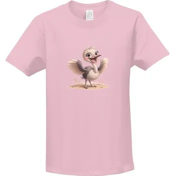 Pánské tričko Tričko s potiskem Veselý pštros dětské