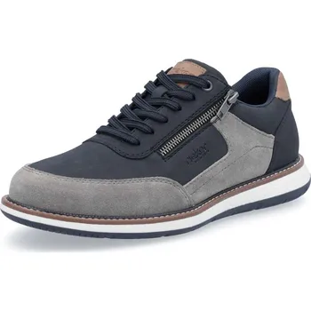 Pánské polobotky Pánské polobotky RIEKER 04401-14 modrá S5 47