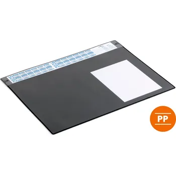 Psací podložka Podložka na stůl Durable , rozměr 650x480 mm s kalendářem a odnímatelnou klopou