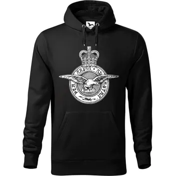 Dámská mikina Mikina - Royal Air Force (RAF) Barva: Černá (01), Velikost: 3XL, Střih: Pánské