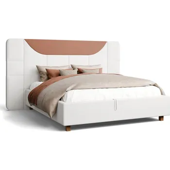 Postel Čalouněná postel Plaza Frame Standard, Cinnamon, 160x200 cm