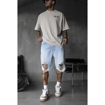 Pánské kraťasy Black Island Modré kraťasy Bleach Wrecked Velikost: 30