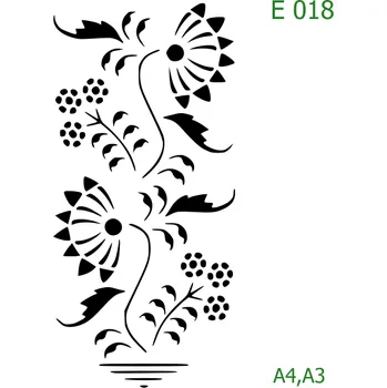 Šablona E 018 - A3 , Lepící fólie