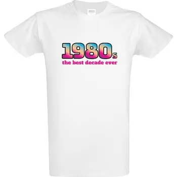 Pánské tričko Tričko s potiskem 1980s pánské