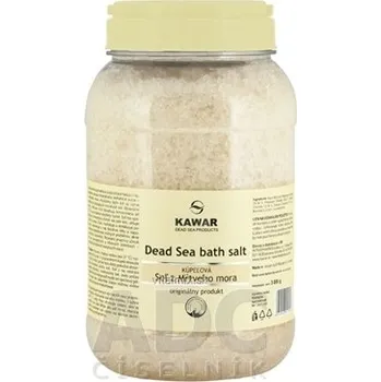Koupelová pěna Kawar SŮL Z MRTVÉHO MOŘE koupelová sůl 3000 g
