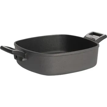 Hrnec Hranatý titanový kastrol 28x28 hluboký 9 cm SKK SKK Titan Durit Resist Model 2024