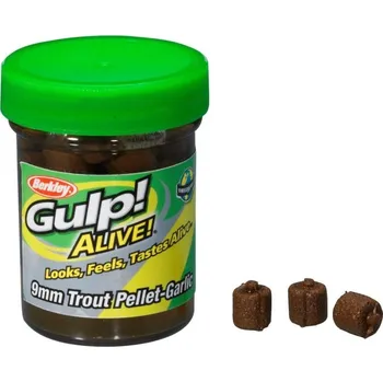 Chytací Pelety Berkley Gulp! Alive Trout Pellet 9mm 59gr Česnek