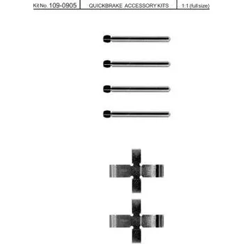 Brzdová destička Sada příslušenství brzdových destiček QUICK BRAKE