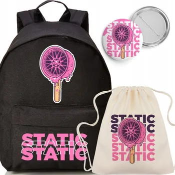 Školní batoh Školní batoh jednokomorový Funandstyle černý 18 l