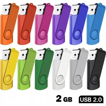 USB flash disk Flash disk HonStar Twister 2 GB USB 2.0 vícebarevný