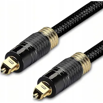 Audio kabel Optický kabel Novaza Tech Toslink 2 m SPDIF Audio Digitální