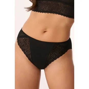 Kalhotky Dámské bavlněné krajkové kalhotky Babell, béžová XXL i170_FIGI DAMSKIE 200 XXL BEIGE