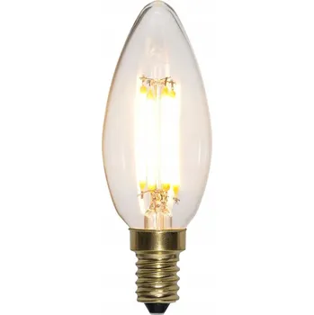 Žárovka LED žárovka E14 4W C35 SOFT GLOW 2100K Teplá bílá, 3 stupně výkonu
